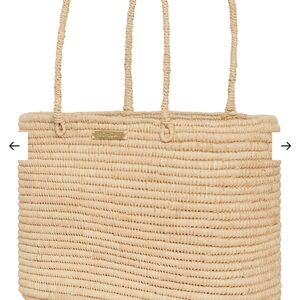 Chic Monday Swimwear Woven Tote Bag